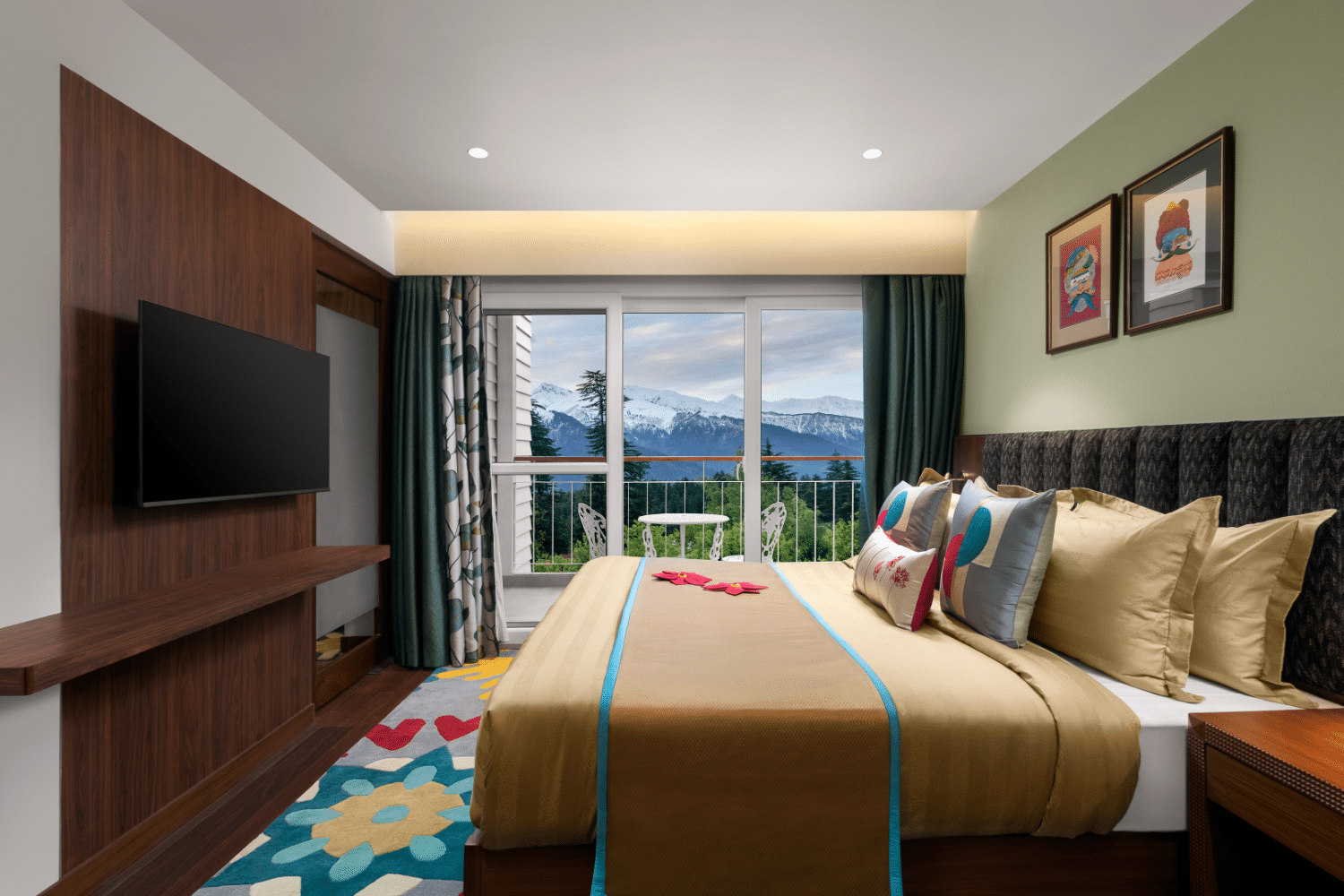 Premium Room with Private Balcony | Bookmark Resorts, Manali