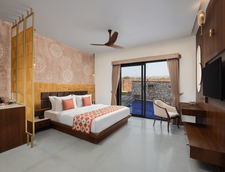 Luxury Room with Plunge Pool | Bookmark Resorts, Jogi Mahal, Ranthambore