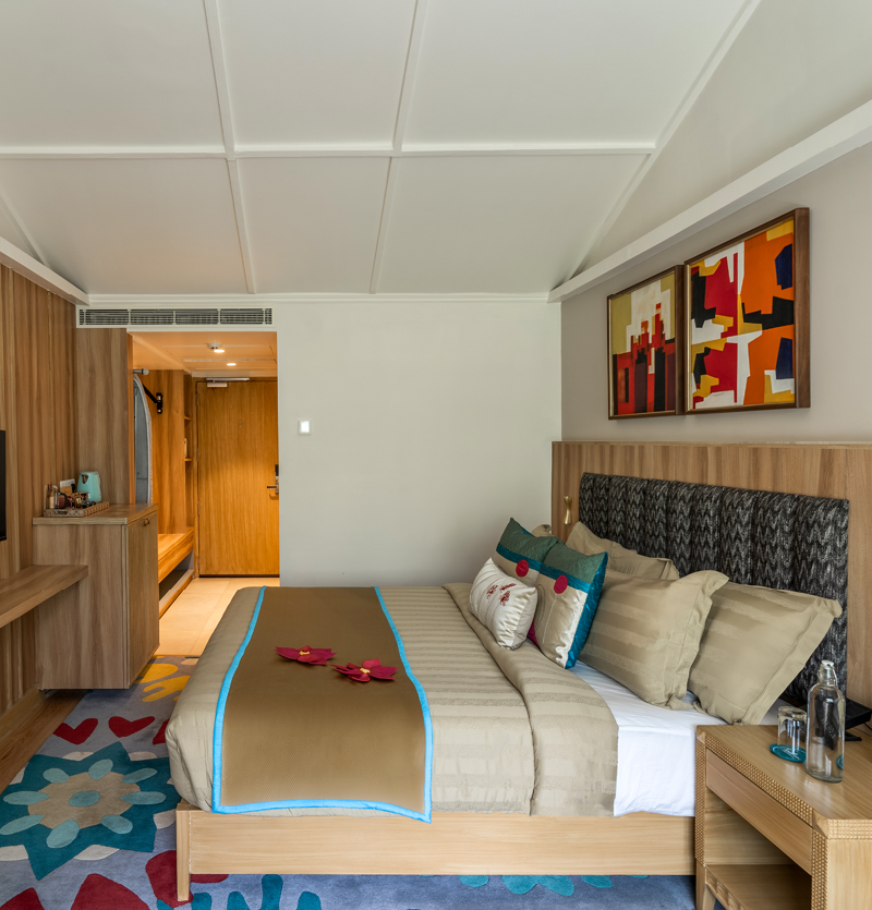 Elegant Superior Room with contemporary design at Bookmark Resorts, Manali