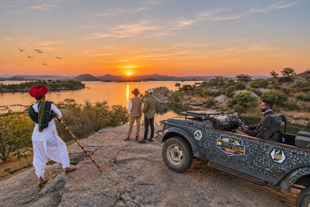 Jawai Bandh Safari on Granite Hills