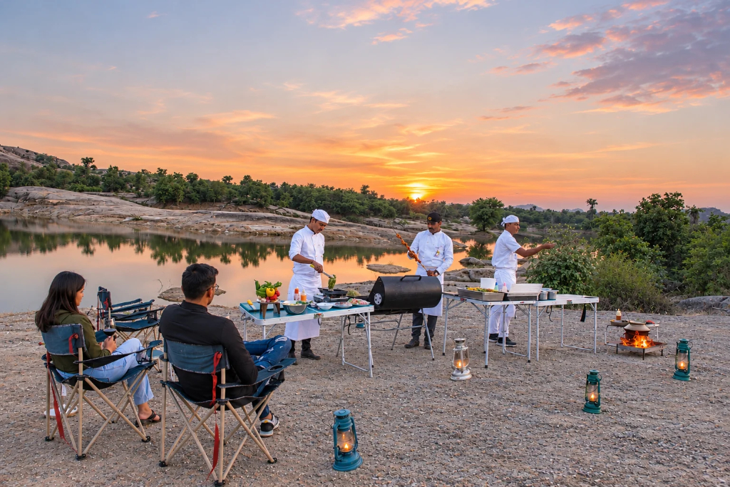 Waterside Grill and Granite Hills View